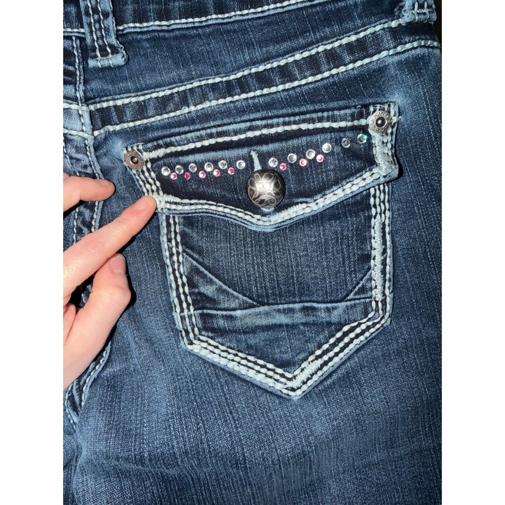 💙 Virgo Daytrip Bootcut Jeans with Conrast Stitching - Picture 8 of 10